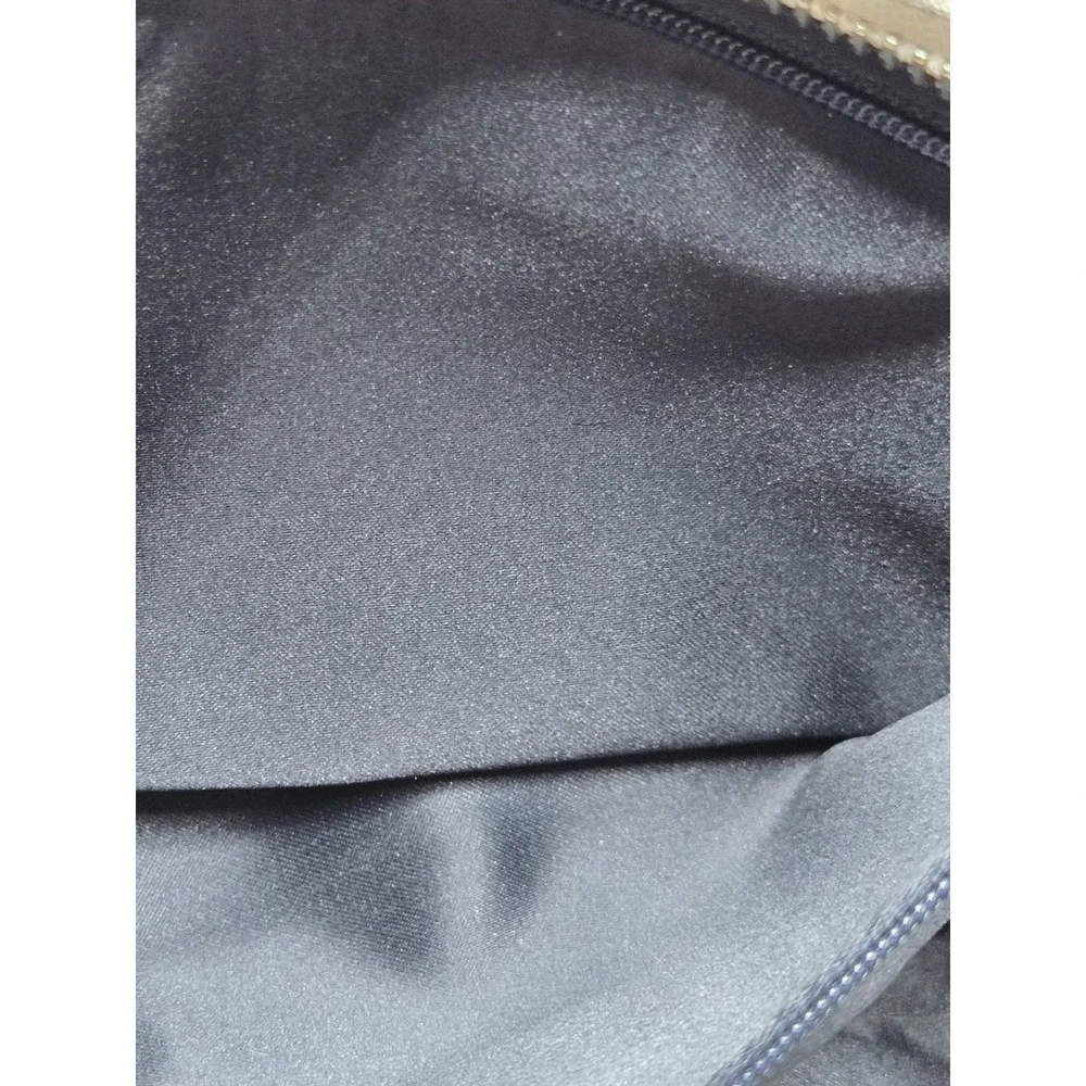 Coach Patchwork Signature Canvas Tote Bag/Purse Blue Cream Silver Buckle Straps - Picture 15 of 16